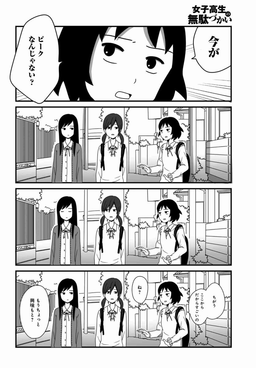 女子 高生 の 無駄遣い 漫画